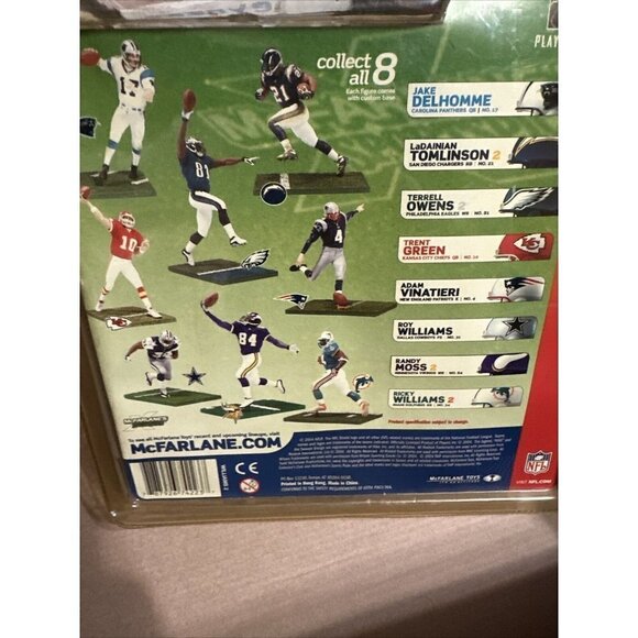 McFarlane NFL Series 10 Ricky Williams 2 Miami Dolphins Figure Orange Jersey NEW - Picture 4 of 6